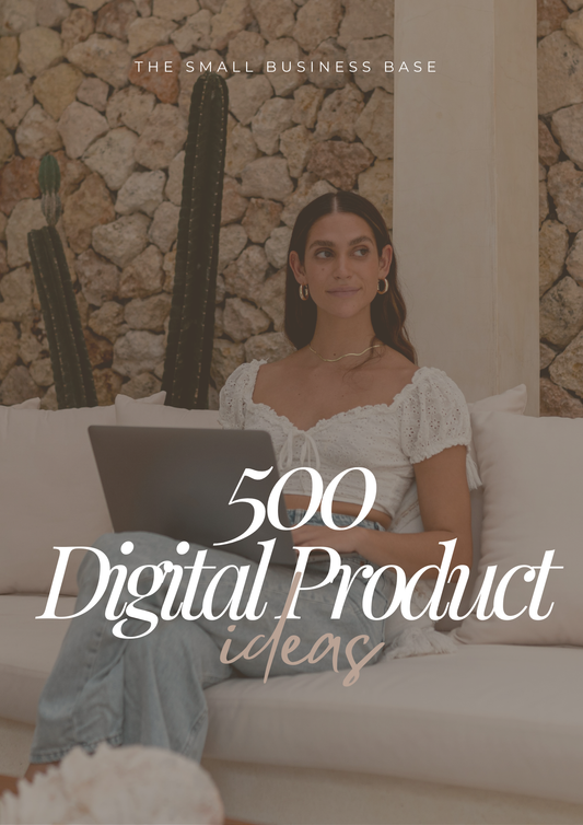 500 Digital Product Ideas