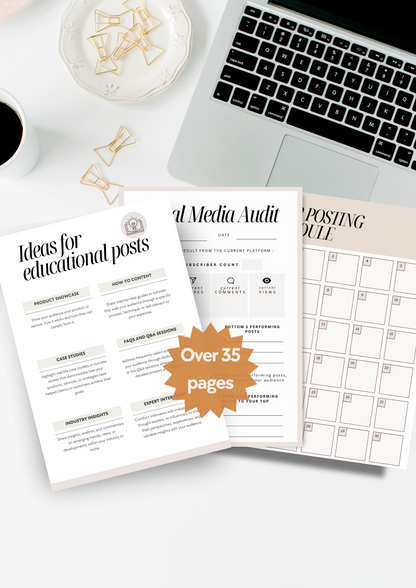 Grow Your Social Media - Planner